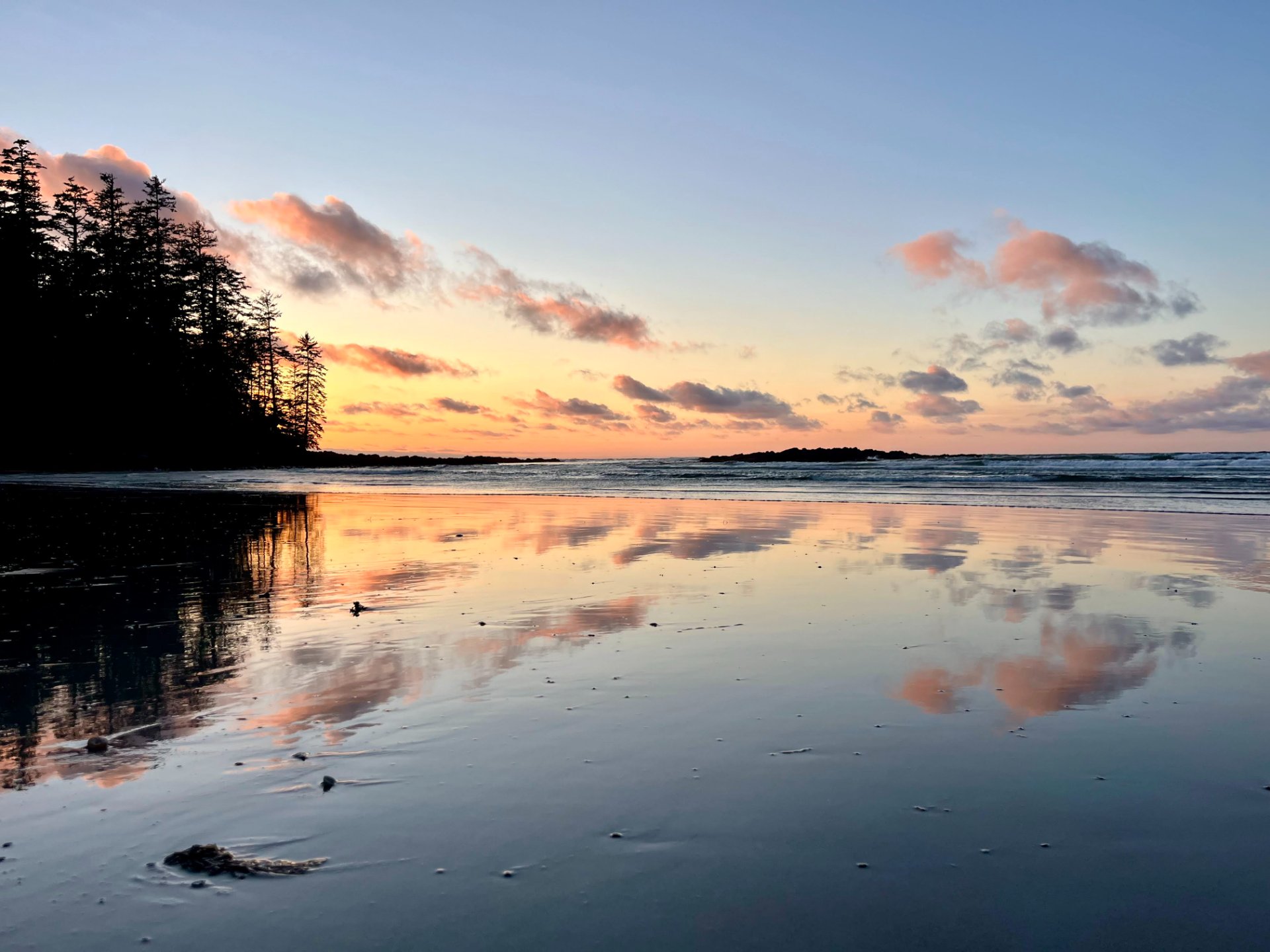 Nels Bight at Sunset