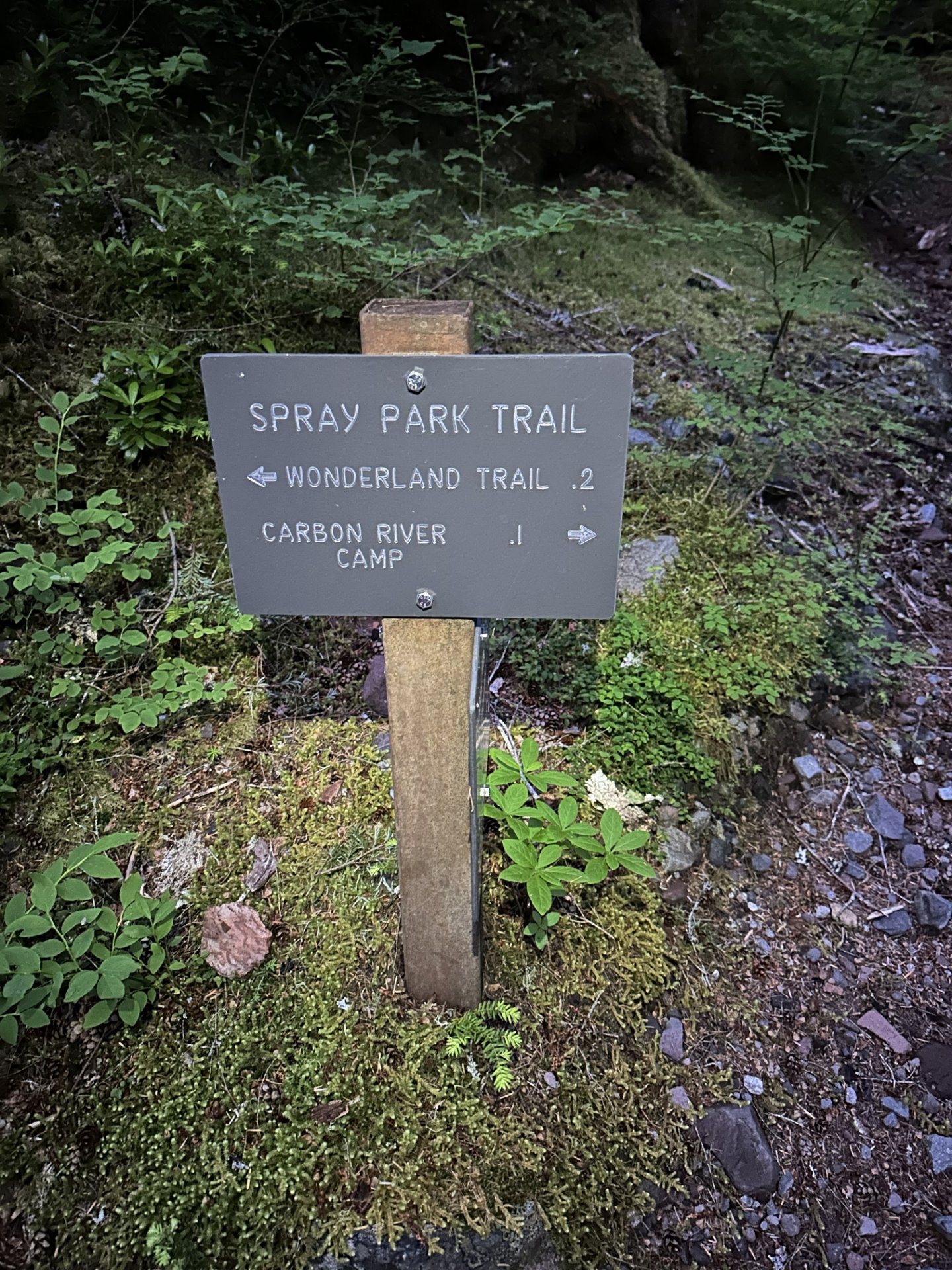 Heading towards Spray Park