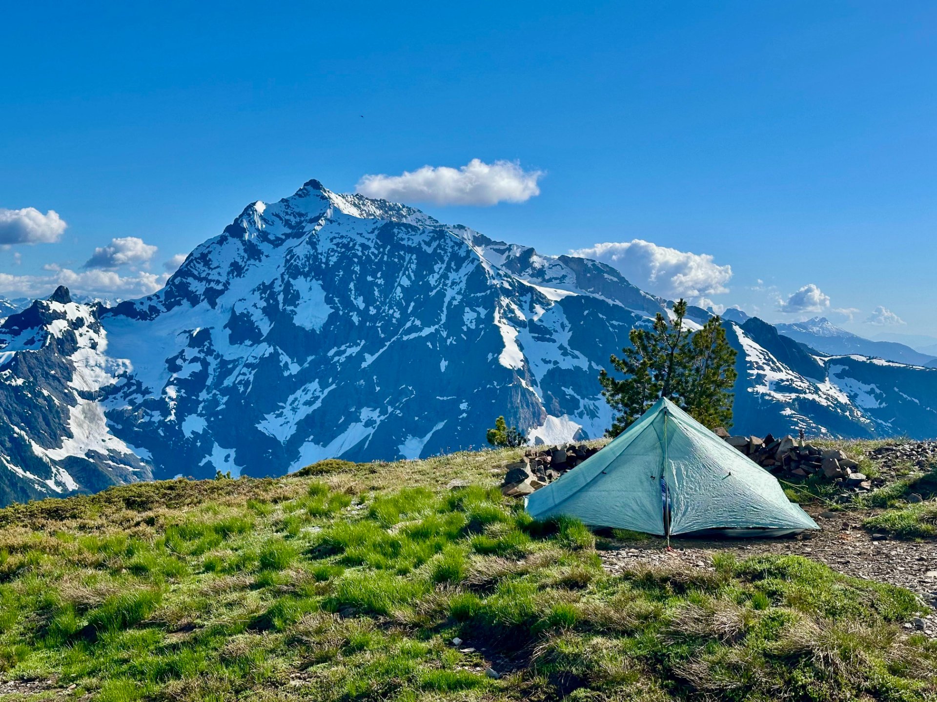 Camping on top of Devil's Dome