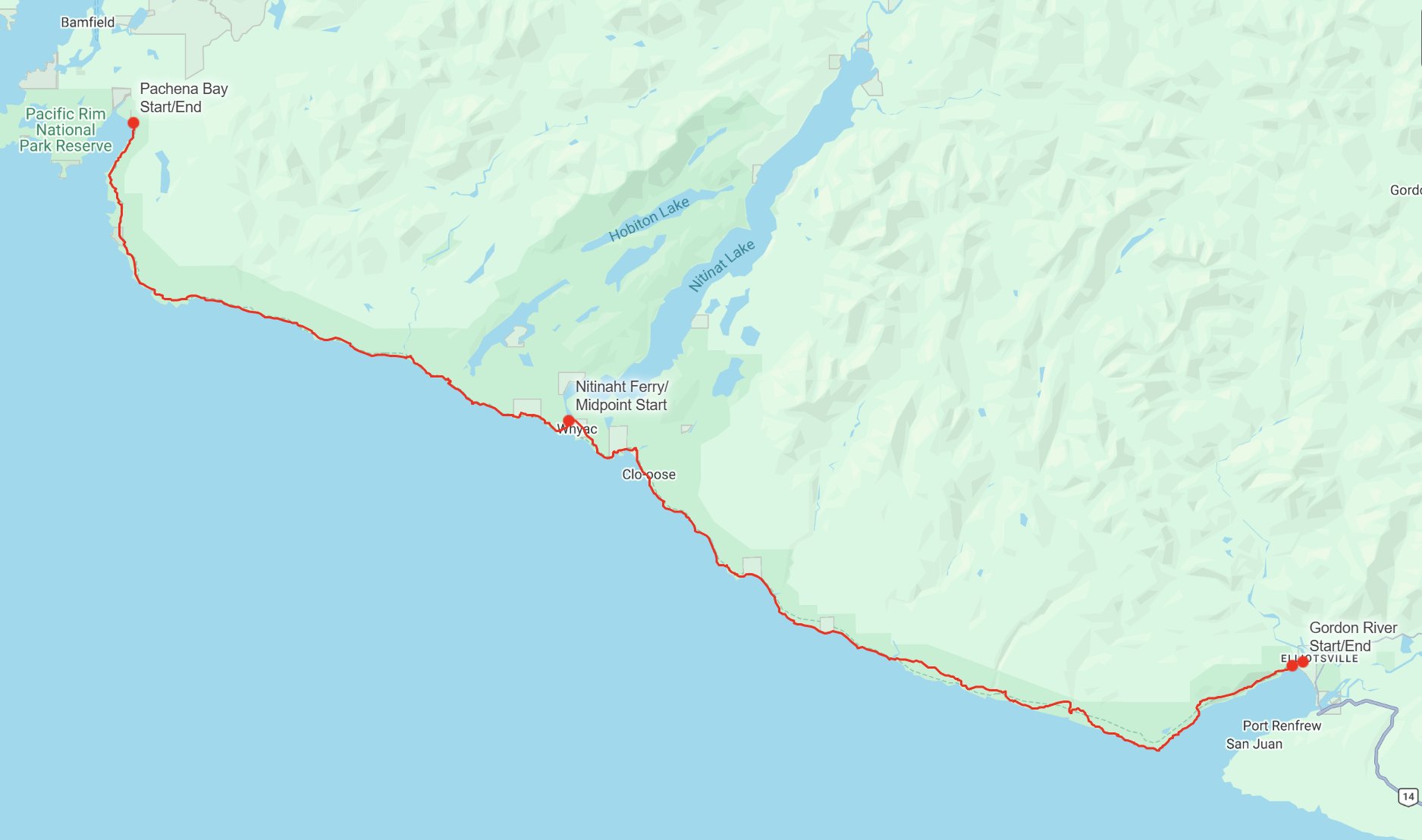West Coast Trail Overview