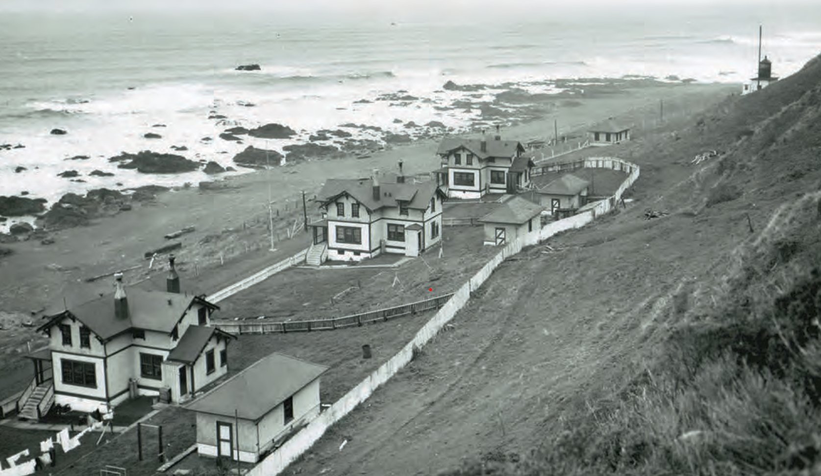 Punta Gorda lighthouse and keepers' homes back in its prime